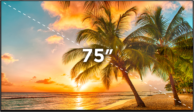 75” Bilgilendirme Ekranı Digital Signage