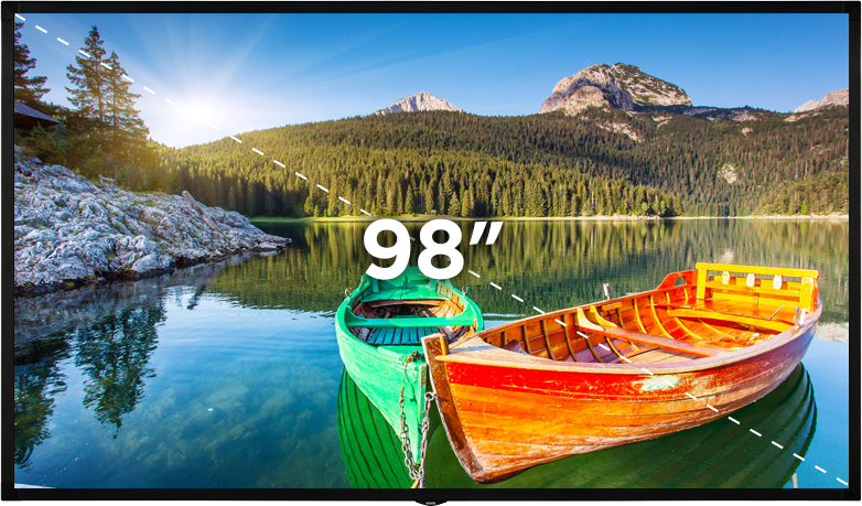 98” Bilgilendirme Ekranı Digital Signage