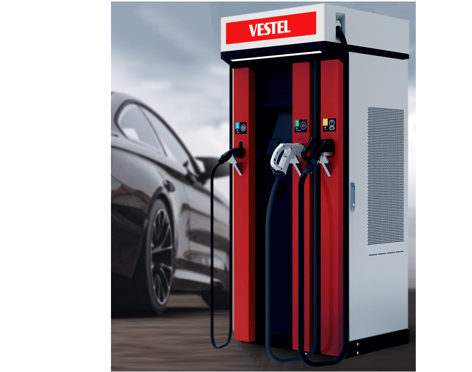 Elektrikli Araç Şarj İstasyonu EVC03 Serisi 