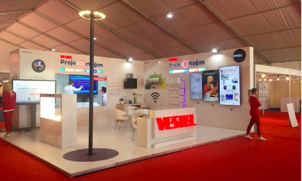 Vestel Proje Ortağım Boatshow’da Teknoloji sponsoru olarak yerini aldı