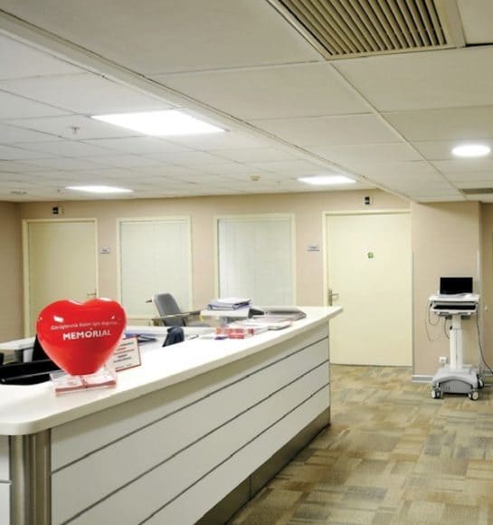 Memorial Şişli Hastanesi Vestel LED’lerle Aydınlatıldı